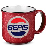 Distressed BEPIS Dank Meme 15oz Campfire Ceramic Mug