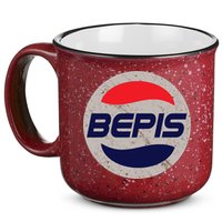 Distressed BEPIS Dank Meme 15oz Campfire Ceramic Mug