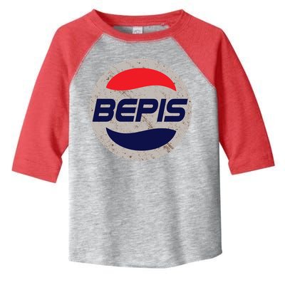 Distressed BEPIS Dank Meme Toddler Fine Jersey T-Shirt