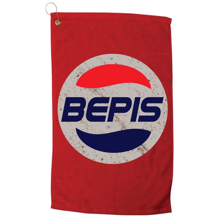 Distressed BEPIS Dank Meme Golf Towel