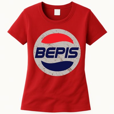 Distressed BEPIS Dank Meme Womens T-Shirt