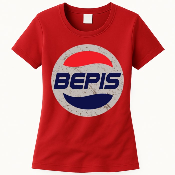 Distressed BEPIS Dank Meme Womens T-Shirt
