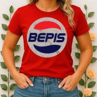 Distressed BEPIS Dank Meme Womens T-Shirt