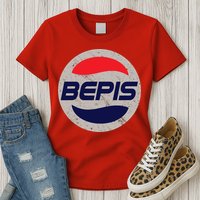 Distressed BEPIS Dank Meme Womens T-Shirt