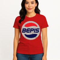 Distressed BEPIS Dank Meme Womens T-Shirt
