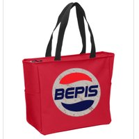 Distressed BEPIS Dank Meme Zip Tote Bag