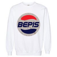 Distressed BEPIS Dank Meme Garment-Dyed Sweatshirt
