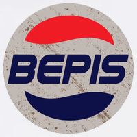 Distressed BEPIS Dank Meme Garment-Dyed Sweatshirt