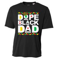 Dope Black Dad Juneteenth Black History Month Pride Fathers Cooling Performance Crew T-Shirt