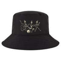 Dem Bones Dancing Singing Skeleton Rock Band Cool Comfort Performance Bucket Hat