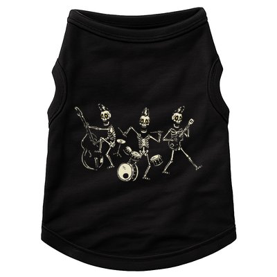Dem Bones Dancing Singing Skeleton Rock Band Doggie Tank