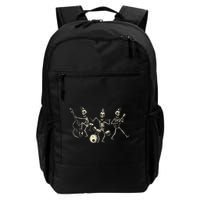 Dem Bones Dancing Singing Skeleton Rock Band Backpack