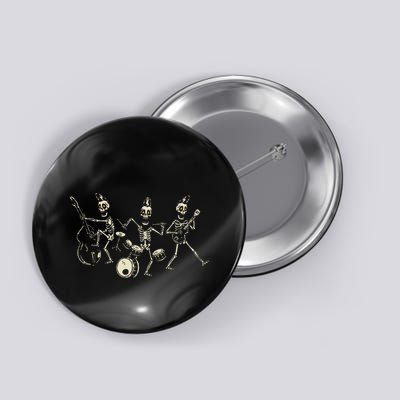 Dem Bones Dancing Singing Skeleton Rock Band Button