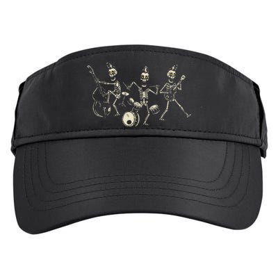 Dem Bones Dancing Singing Skeleton Rock Band Adult Drive Performance Visor