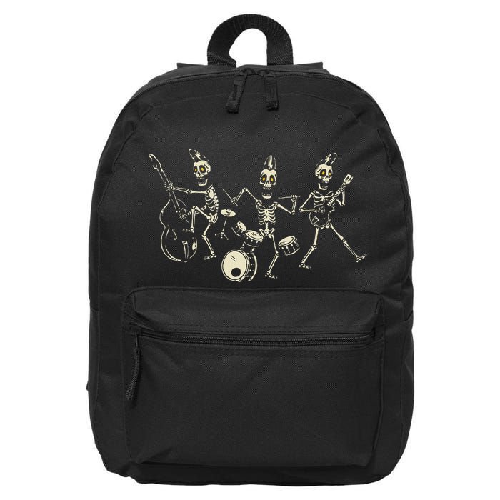 Dem Bones Dancing Singing Skeleton Rock Band 16 in Basic Backpack