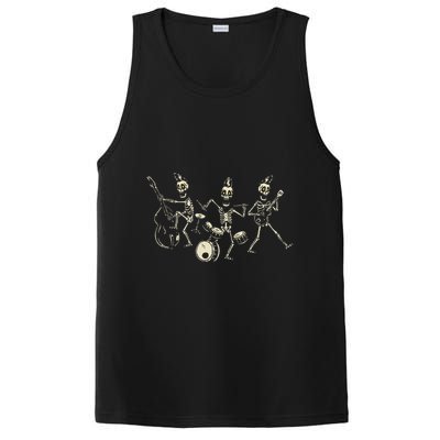 Dem Bones Dancing Singing Skeleton Rock Band PosiCharge Competitor Tank