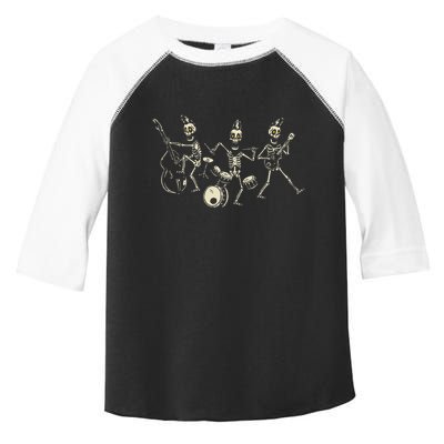 Dem Bones Dancing Singing Skeleton Rock Band Toddler Fine Jersey T-Shirt