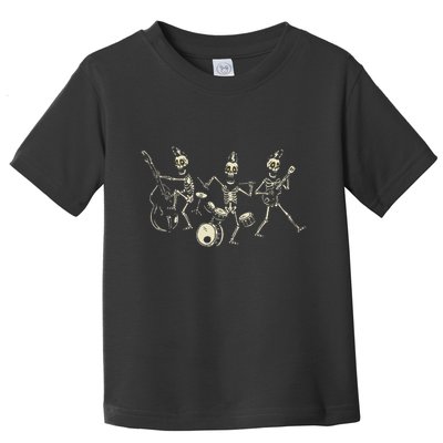 Dem Bones Dancing Singing Skeleton Rock Band Toddler T-Shirt