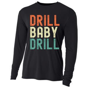 Drill Baby Drill Trump 2024 Cooling Performance Long Sleeve Crew