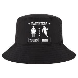 Daughters Basketball Dad Of A Basketball Player Father Cute Gift Cool Comfort Performance Bucket Hat