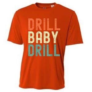 Drill Baby Drill Trump 2024 Cooling Performance Crew T-Shirt