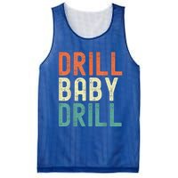 Drill Baby Drill Trump 2024 Mesh Reversible Basketball Jersey Tank