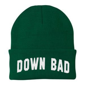 Down Bad Knit Cap Winter Beanie