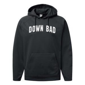 Down Bad Performance Fleece Hoodie