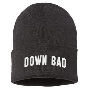 Down Bad Sustainable Knit Beanie