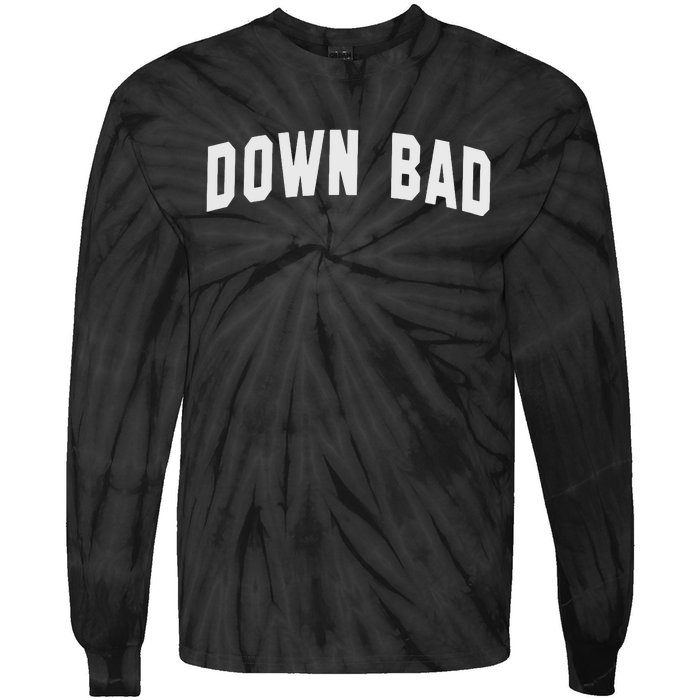 Down Bad Tie-Dye Long Sleeve Shirt