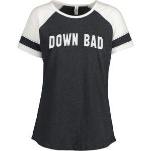 Down Bad Enza Ladies Jersey Colorblock Tee