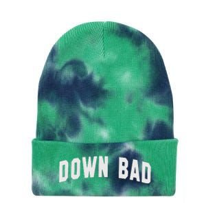 Down Bad Tie Dye 12in Knit Beanie