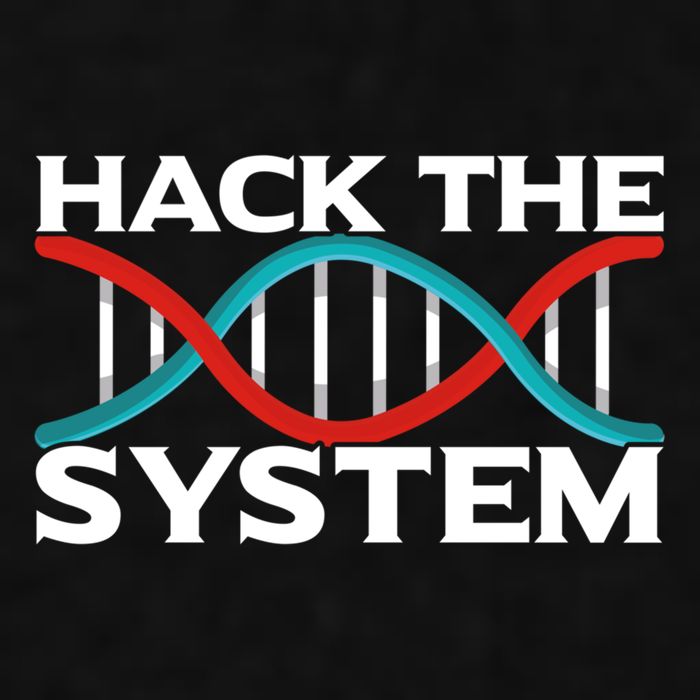 Diy Biology Dna Double Helix Hack The System Biohacker Gift Ladies PosiCharge Tri-Blend Wicking Tank