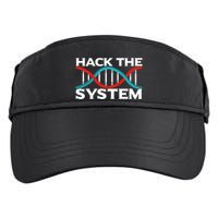 Diy Biology Dna Double Helix Hack The System Biohacker Gift Adult Drive Performance Visor
