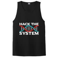 Diy Biology Dna Double Helix Hack The System Biohacker Gift PosiCharge Competitor Tank