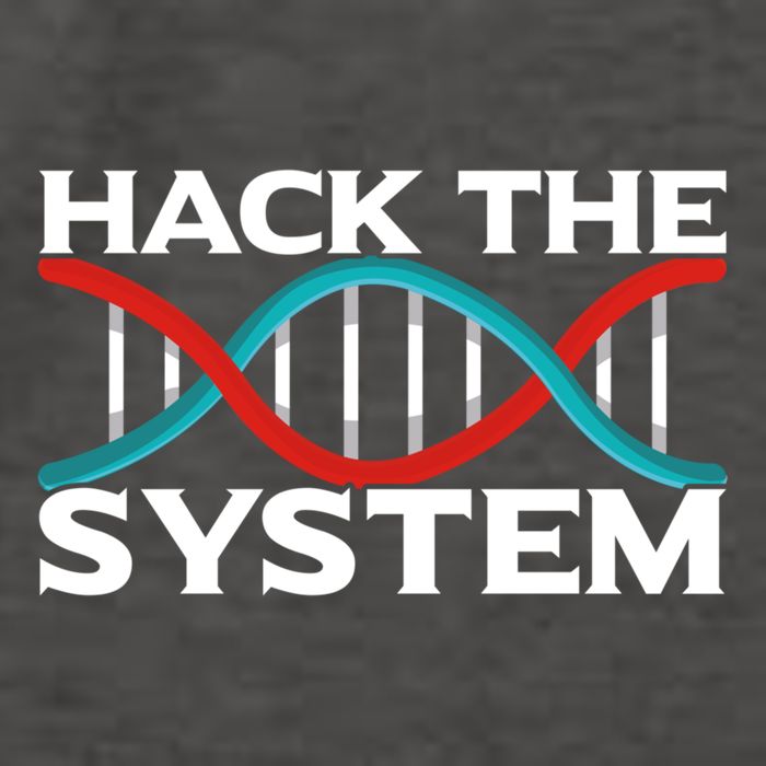 Diy Biology Dna Double Helix Hack The System Biohacker Gift Vector Backpack