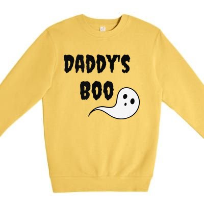 DaddyS Boo Ddlg Little Space Abdl Funny Halloween Gift Premium Crewneck Sweatshirt