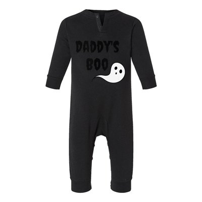 DaddyS Boo Ddlg Little Space Abdl Funny Halloween Gift Infant Fleece One Piece