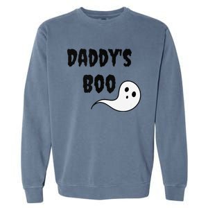 DaddyS Boo Ddlg Little Space Abdl Funny Halloween Gift Garment-Dyed Sweatshirt