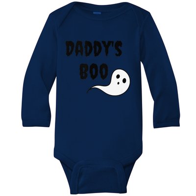 DaddyS Boo Ddlg Little Space Abdl Funny Halloween Gift Baby Long Sleeve Bodysuit