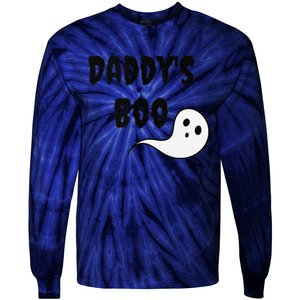 DaddyS Boo Ddlg Little Space Abdl Funny Halloween Gift Tie-Dye Long Sleeve Shirt