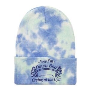 Down Bad Tie Dye 12in Knit Beanie