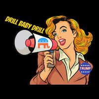 Drill Baby Drill Oilfield Ultra Maga Trump Vance Performance Shirt