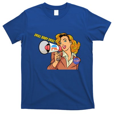 Drill Baby Drill Oilfield Ultra Maga Trump Vance T-Shirt