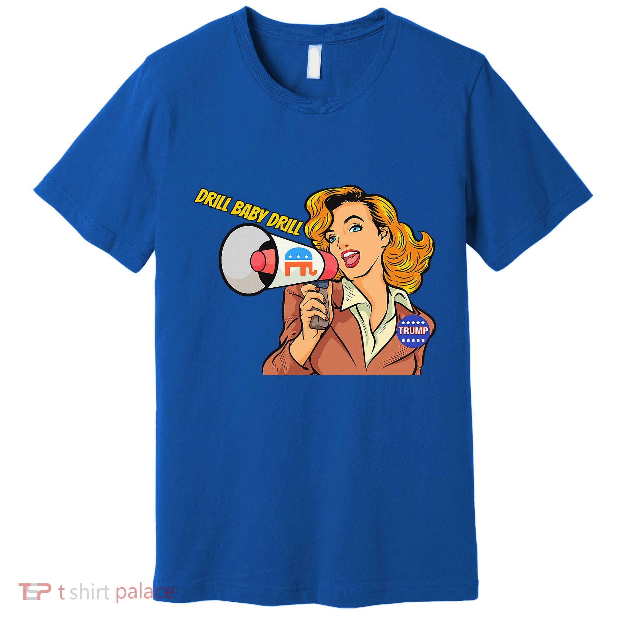 Drill Baby Drill Oilfield Ultra Maga Trump Vance Premium T-Shirt