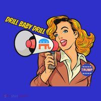 Drill Baby Drill Oilfield Ultra Maga Trump Vance Kids T-Shirt