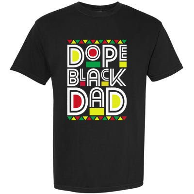 Dope Black Dad Black History Month Juneteenth 1865 Garment-Dyed Heavyweight T-Shirt