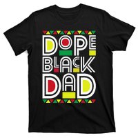 Dope Black Dad Black History Month Juneteenth 1865 T-Shirt