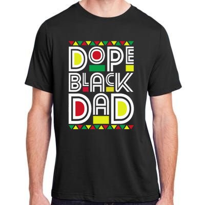 Dope Black Dad Black History Month Juneteenth 1865 Adult ChromaSoft Performance T-Shirt