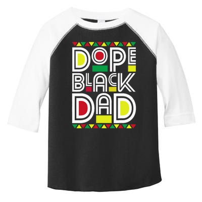 Dope Black Dad Black History Month Juneteenth 1865 Toddler Fine Jersey T-Shirt